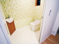 【トイレリフォーム】トイレ空間に遊び心を!