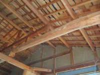 立派な梁がありました